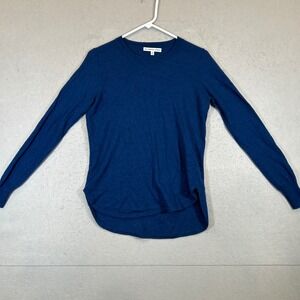 The Cashmere Project Sweater Womens Medium Blue Crew Neck Long Sleeve